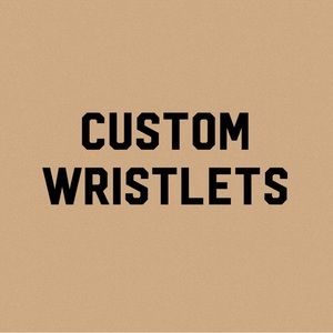 Wristlet Keychain Custom Artisan Silicone Beaded Handcrafted Bracelet Gift Key